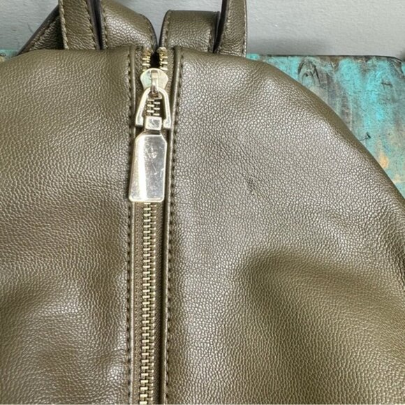 Steve Madden Faux Leather Green MIni Backpack - Picture 6 of 10